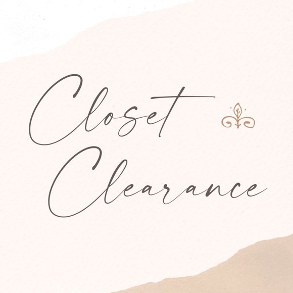 "CLEARING OUT CLOSET" - Picture 1 of 1